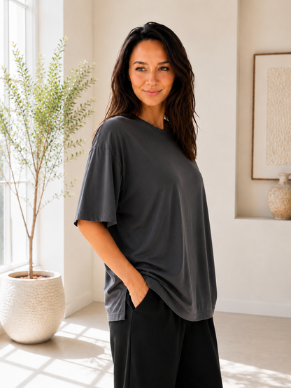 Modal Oversize Basic tisört